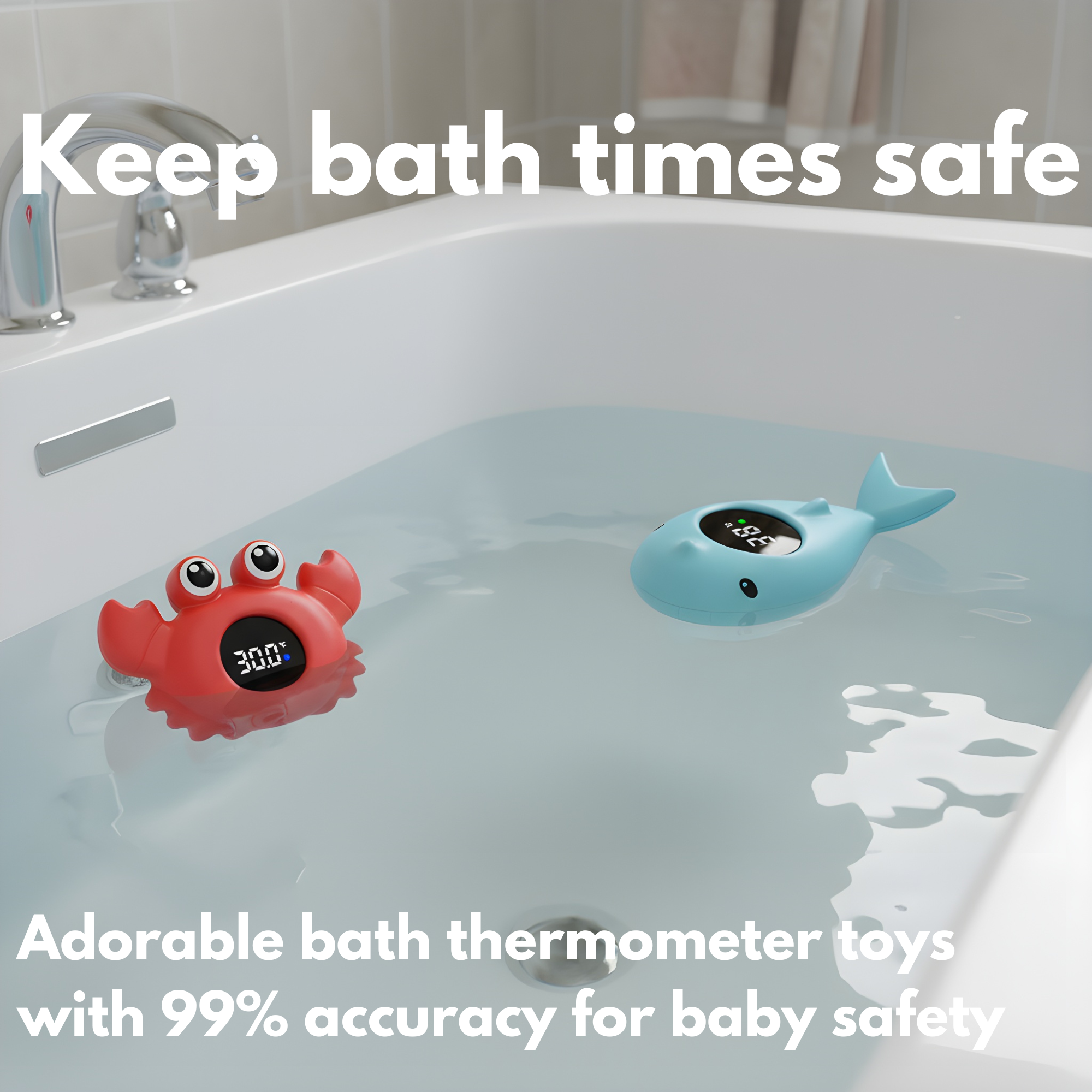 Littlebeats baby-bath thermometer