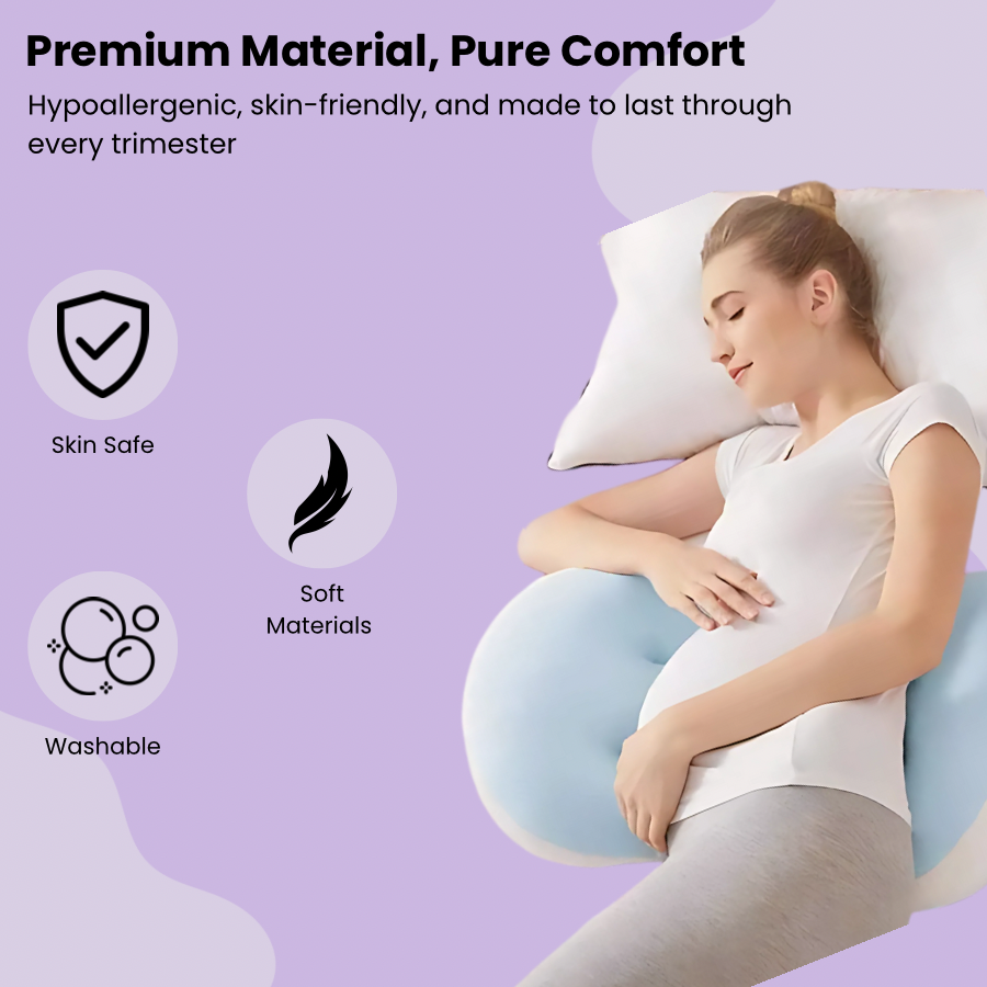 LittleBeats Compact Pregnancy Pillow
