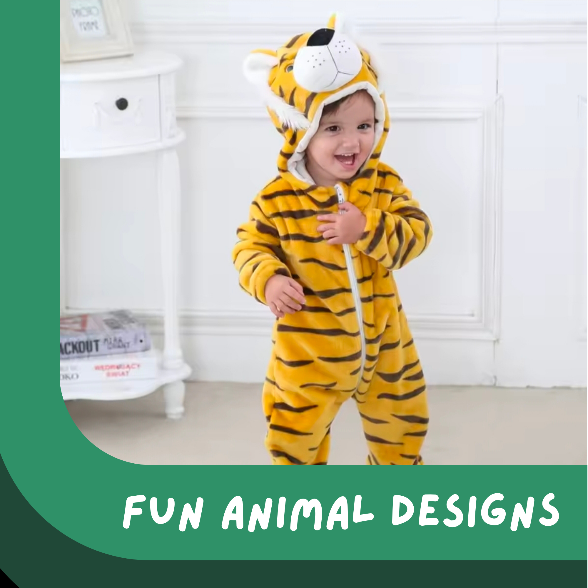 LittleBeats Tiger Onesie