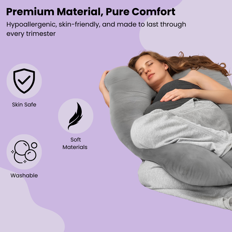 LittleBeats U-Shaped Pregnancy Pillow