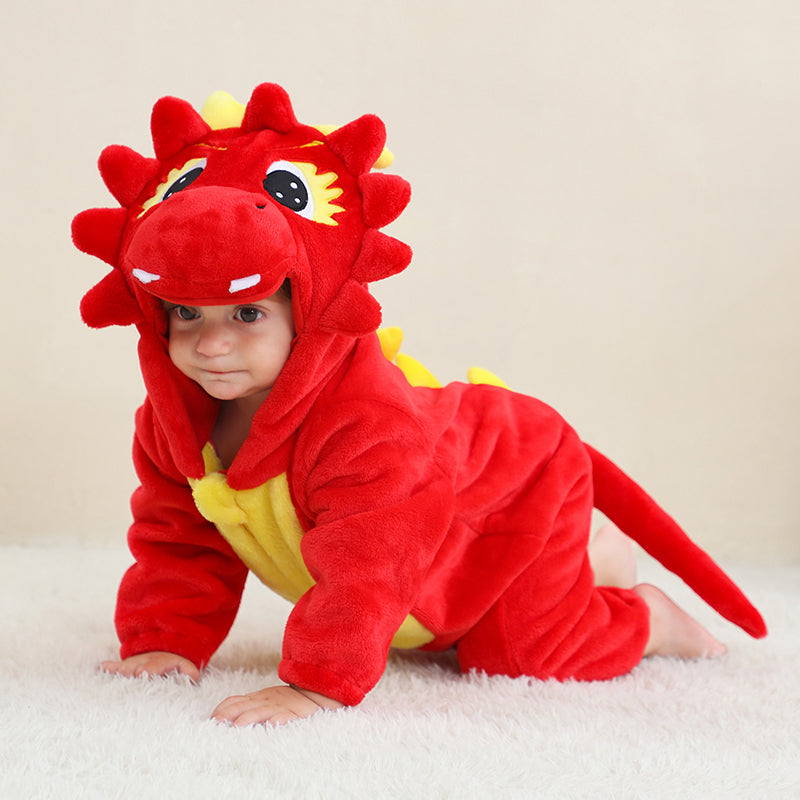 LittleBeats Red Dragon Onesie