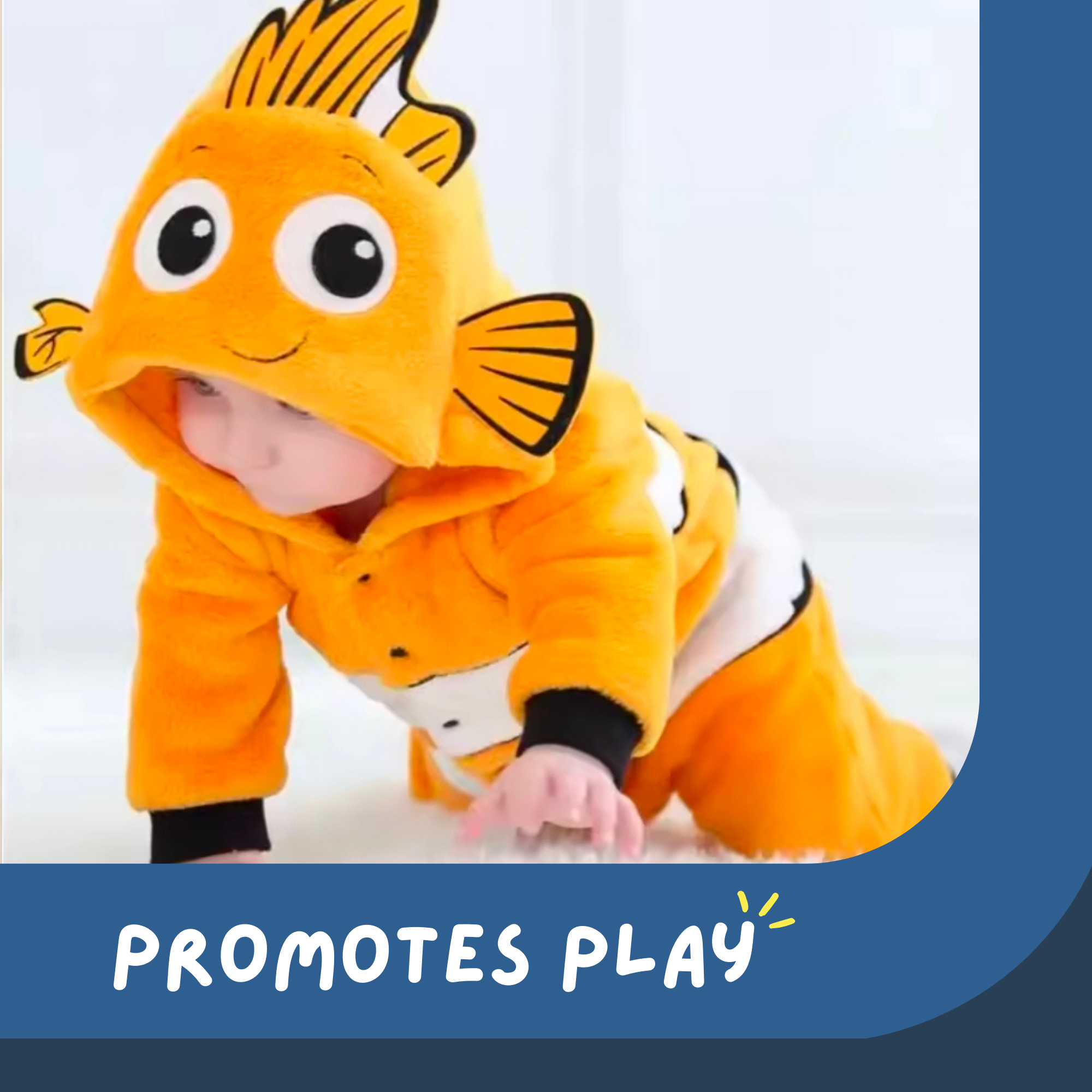 LittleBeats Clown Fish Onesie