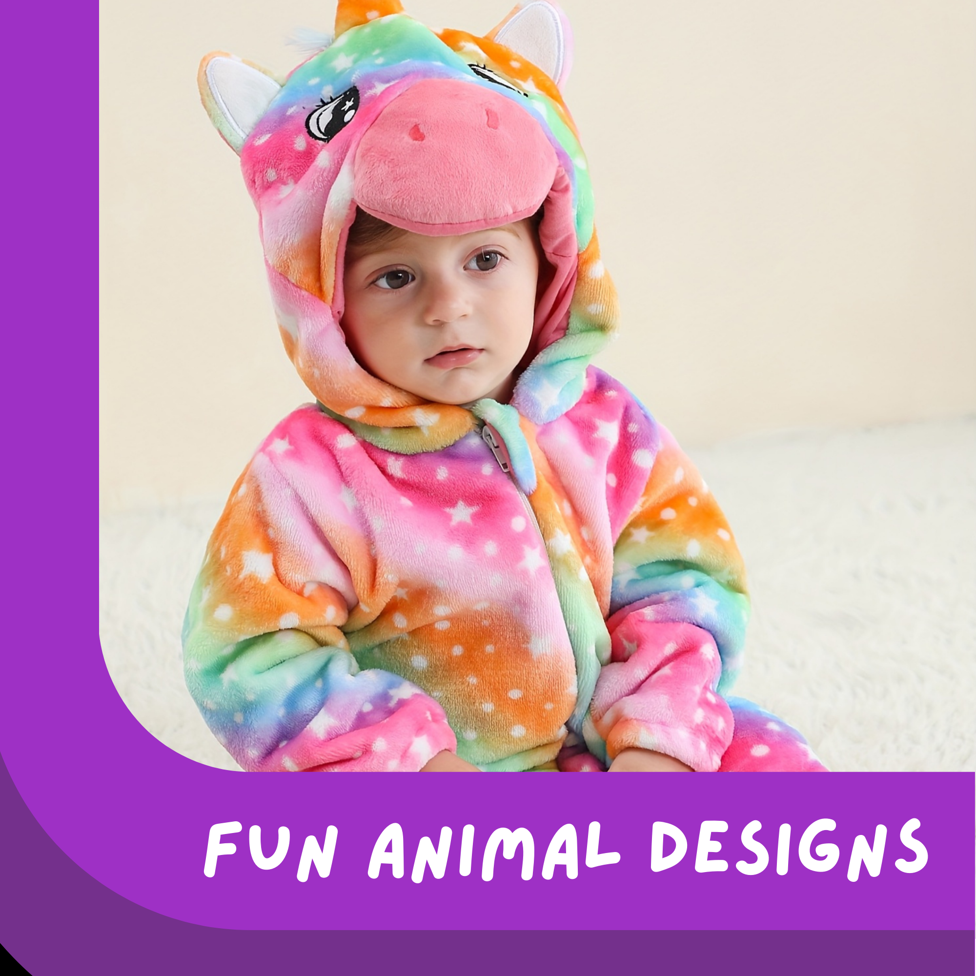 LittleBeats Unicorn Onesie