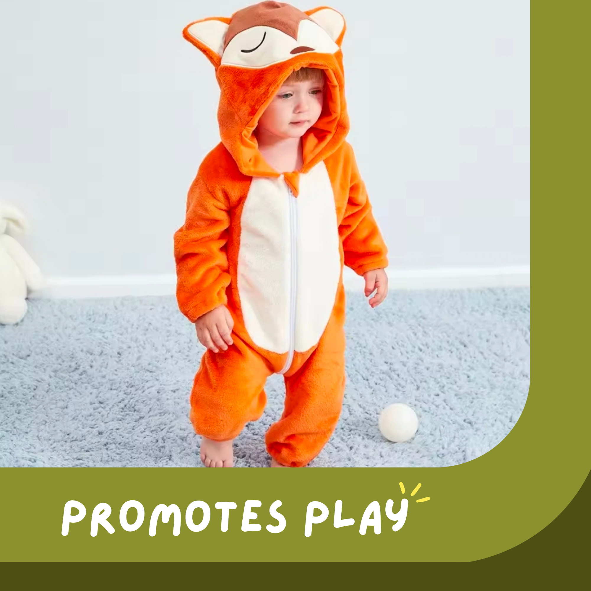 LittleBeats Fox Onesie
