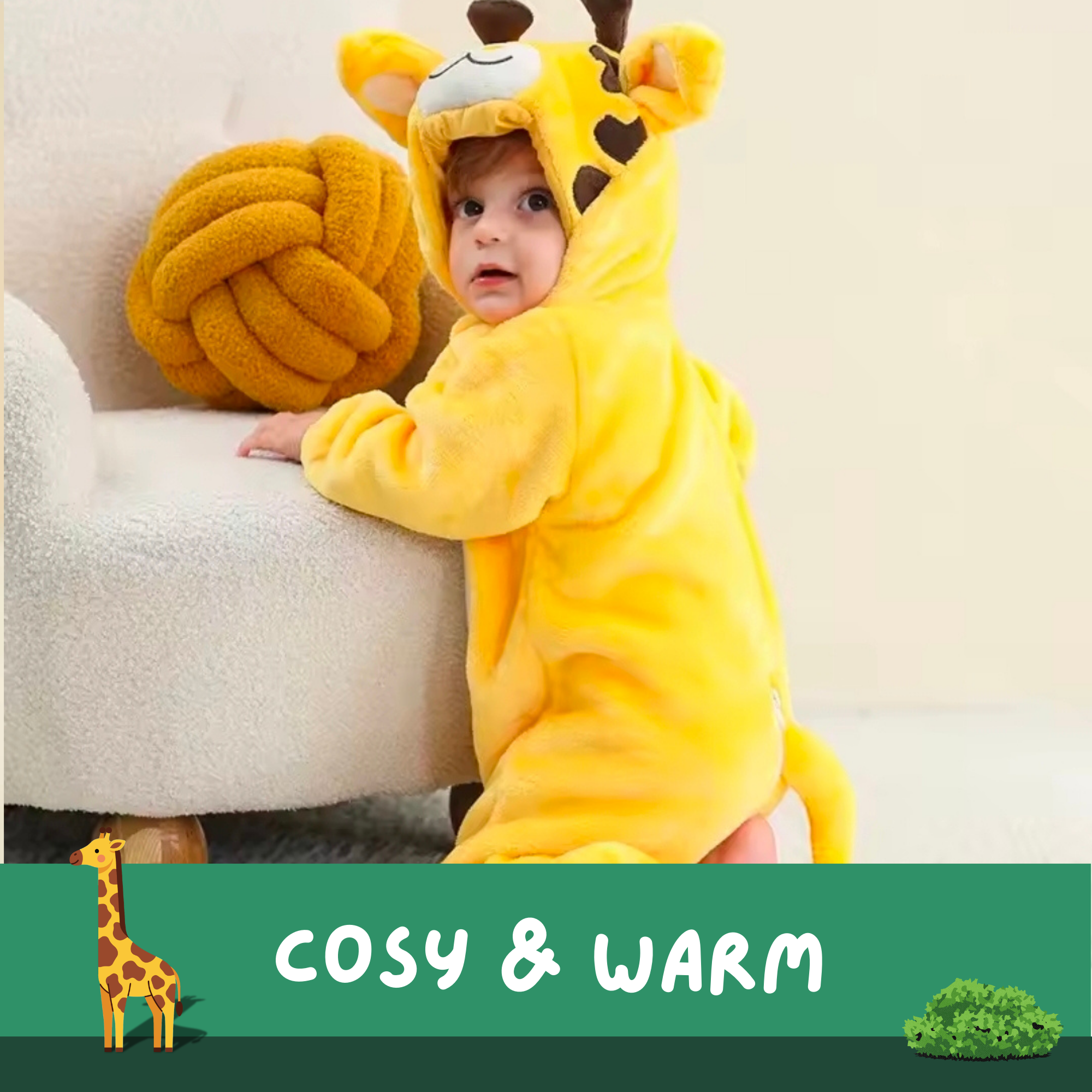 LittleBeats Giraffe Onesie