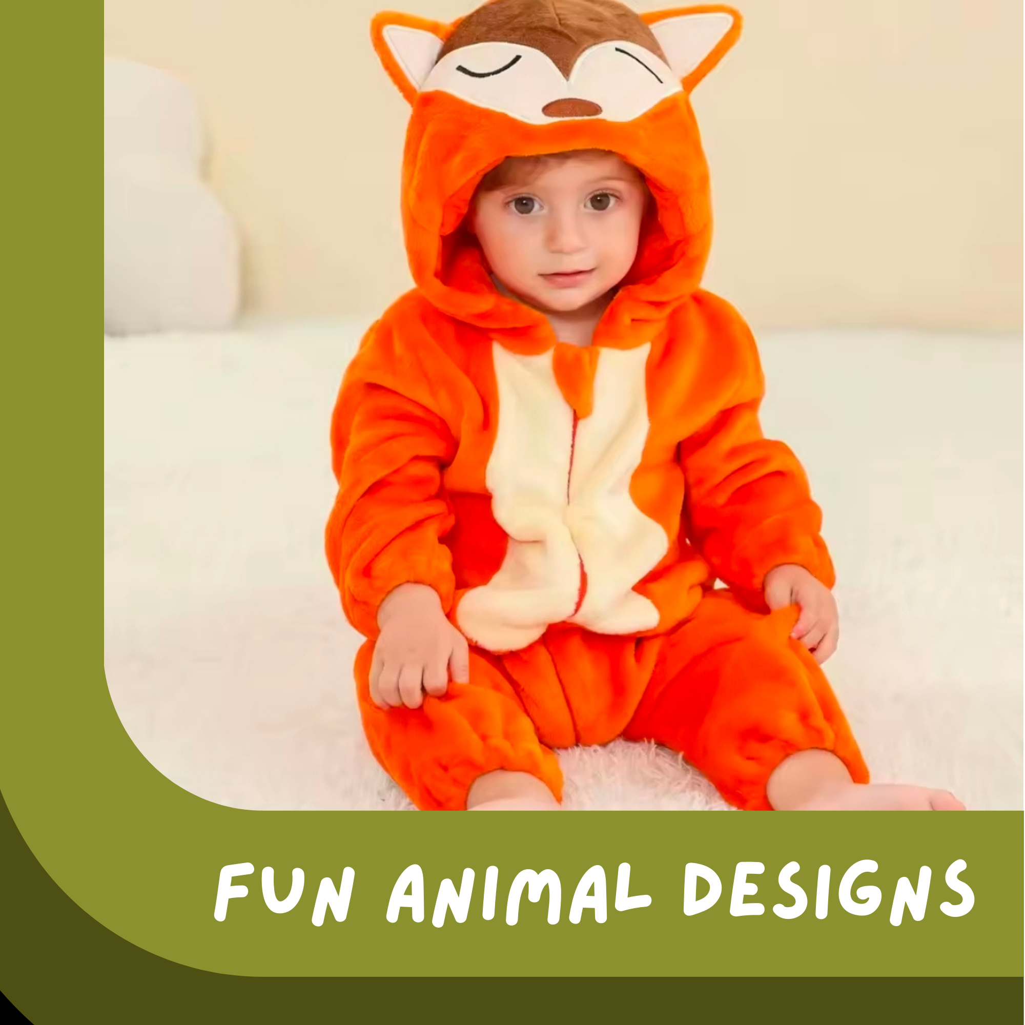 LittleBeats Fox Onesie