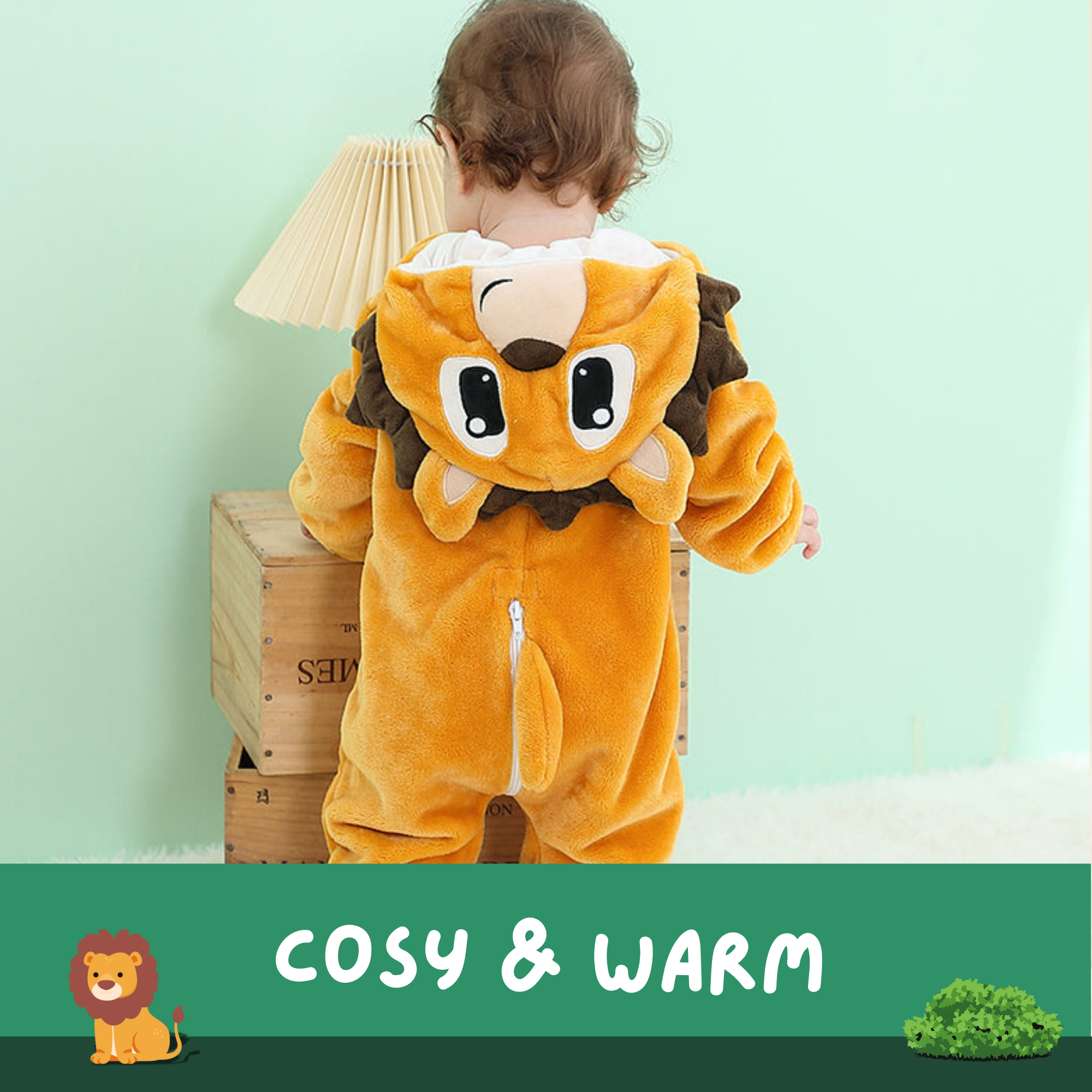 LittleBeats Lion Onesie