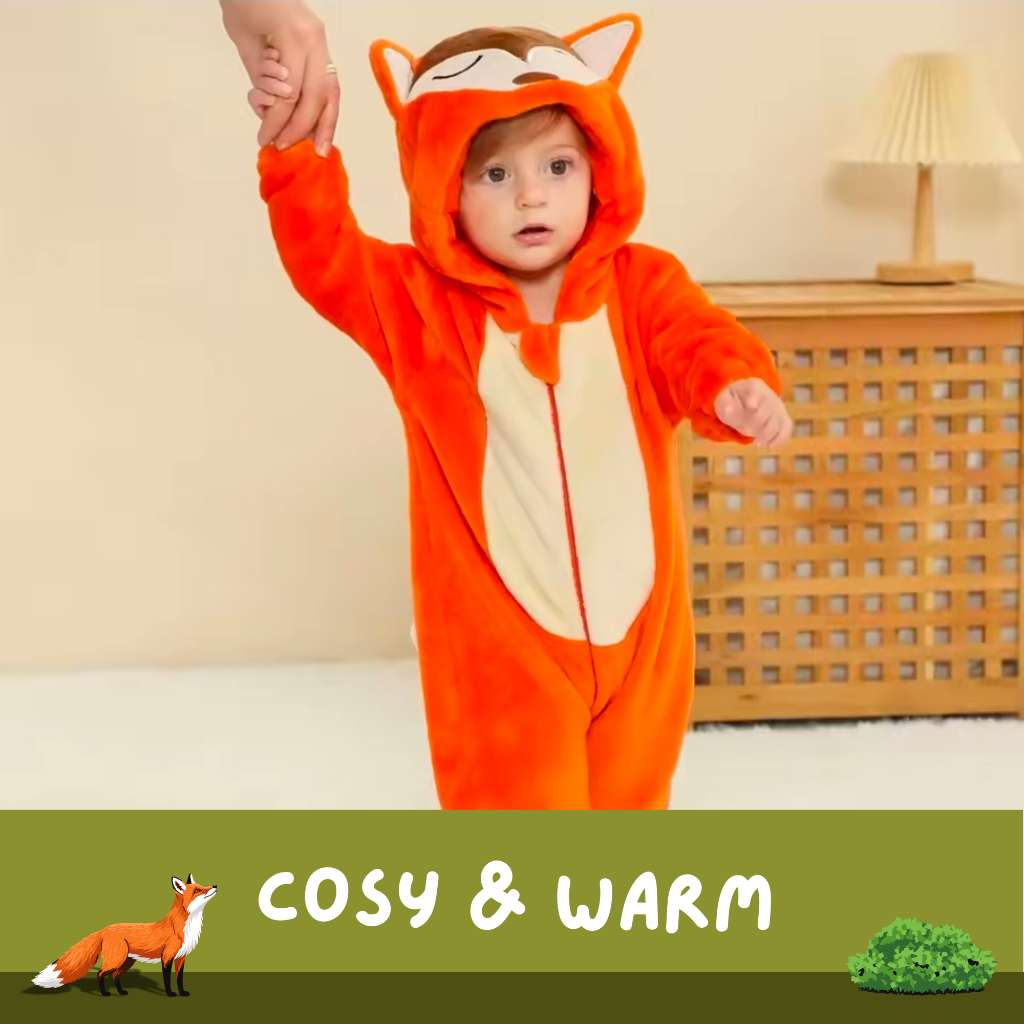 LittleBeats Fox Onesie