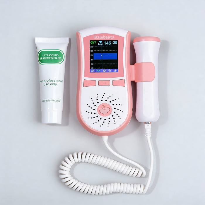 LittleBeats Fetal Doppler + Gel (Plus Model)