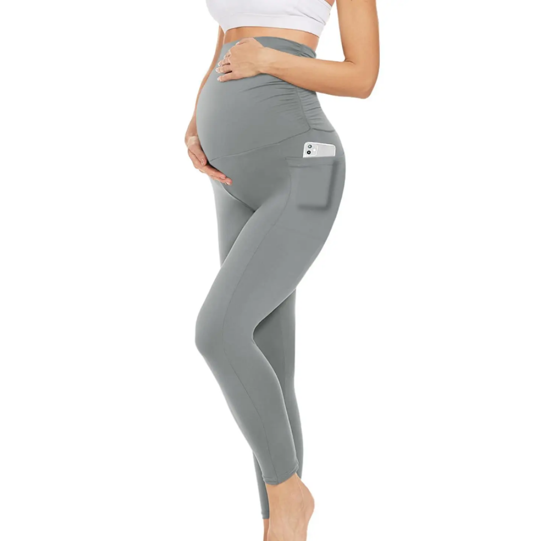 Littlebeats Pocketed Maternity Leggings