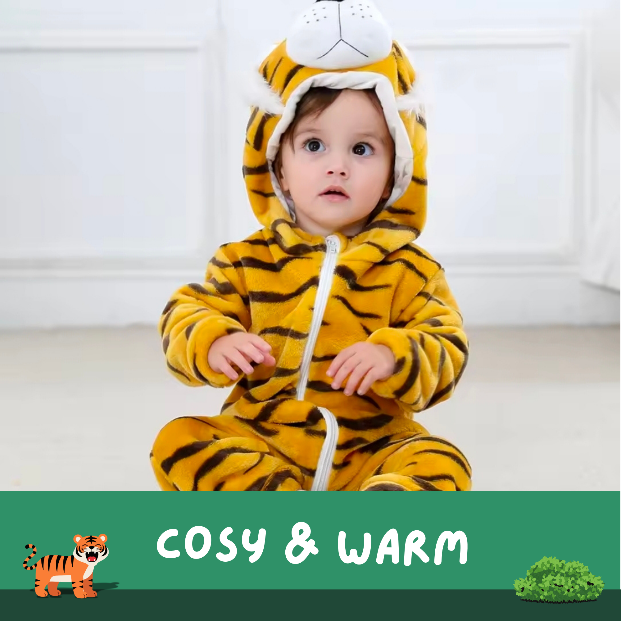 LittleBeats Tiger Onesie
