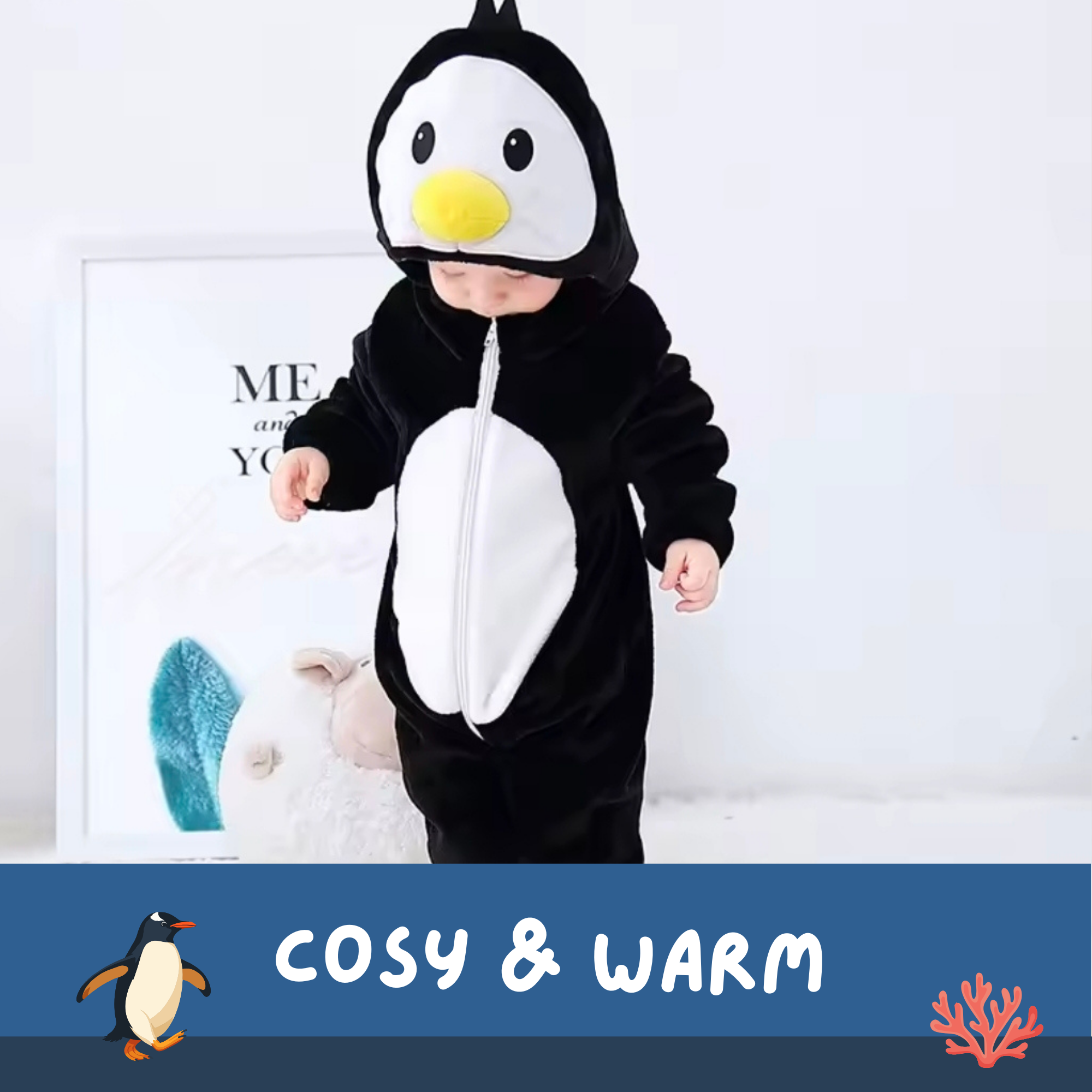LittleBeats Penguin Onesie