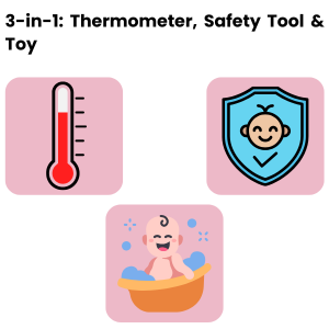 Littlebeats baby-bath thermometer