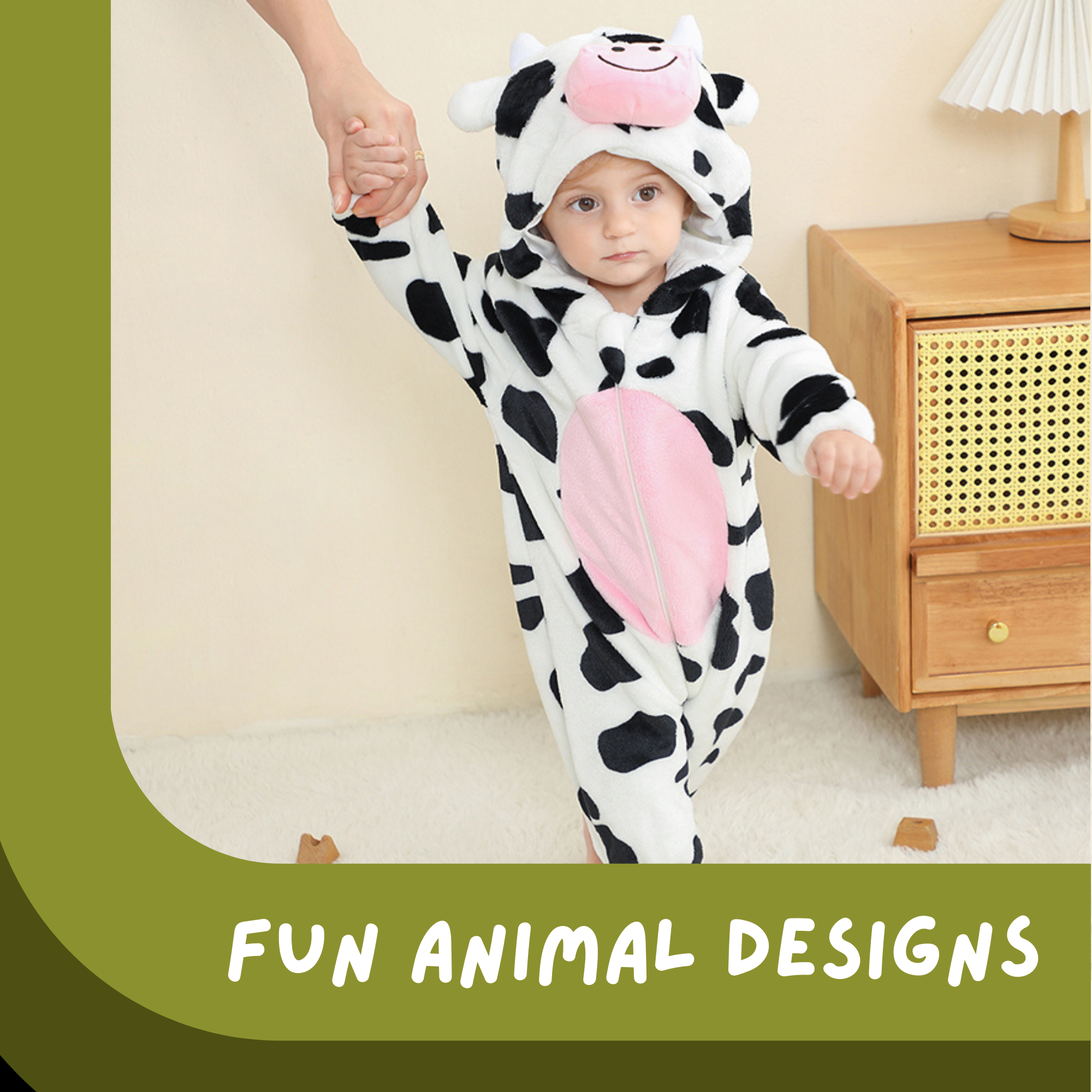 LittleBeats Cow Onesie