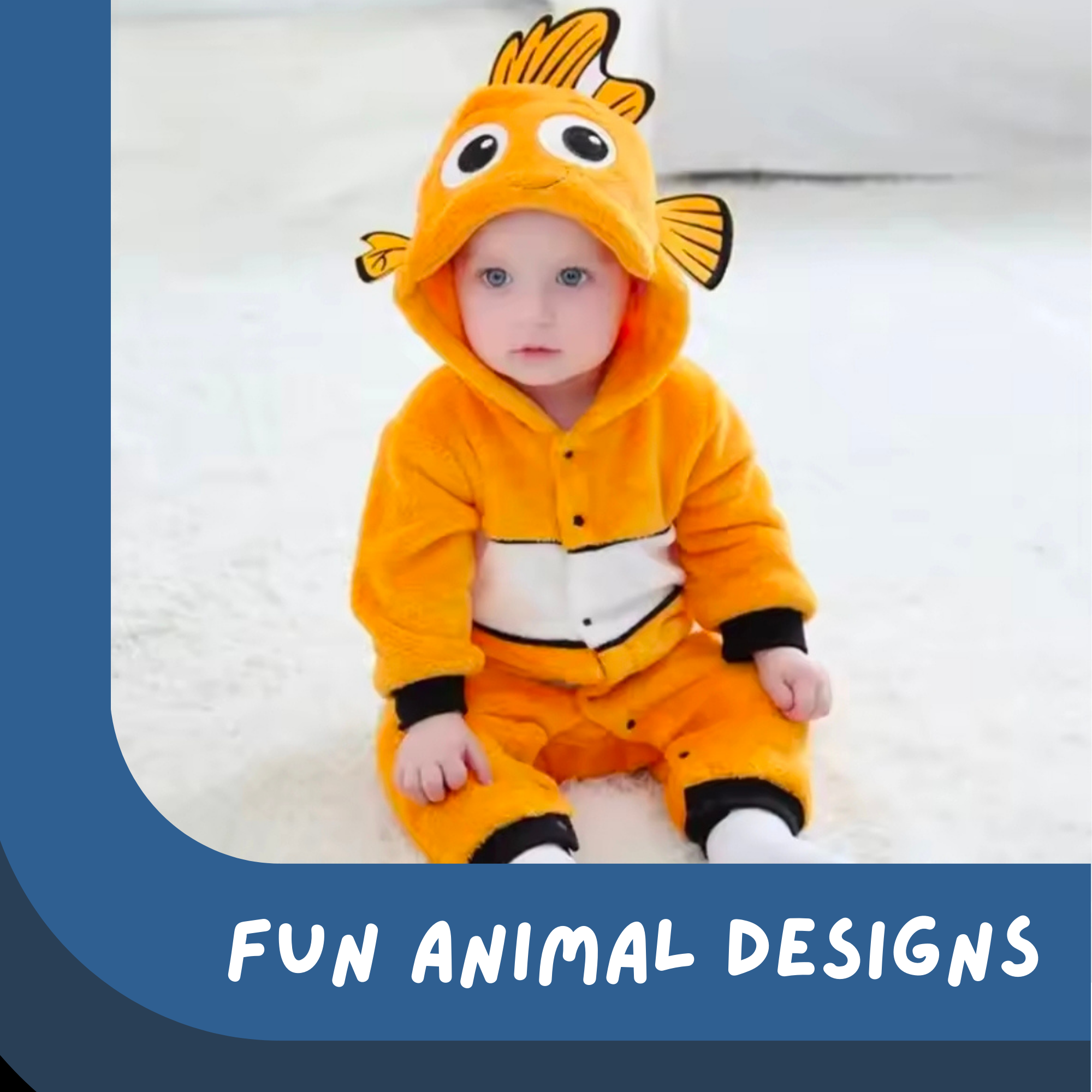 LittleBeats Clown Fish Onesie