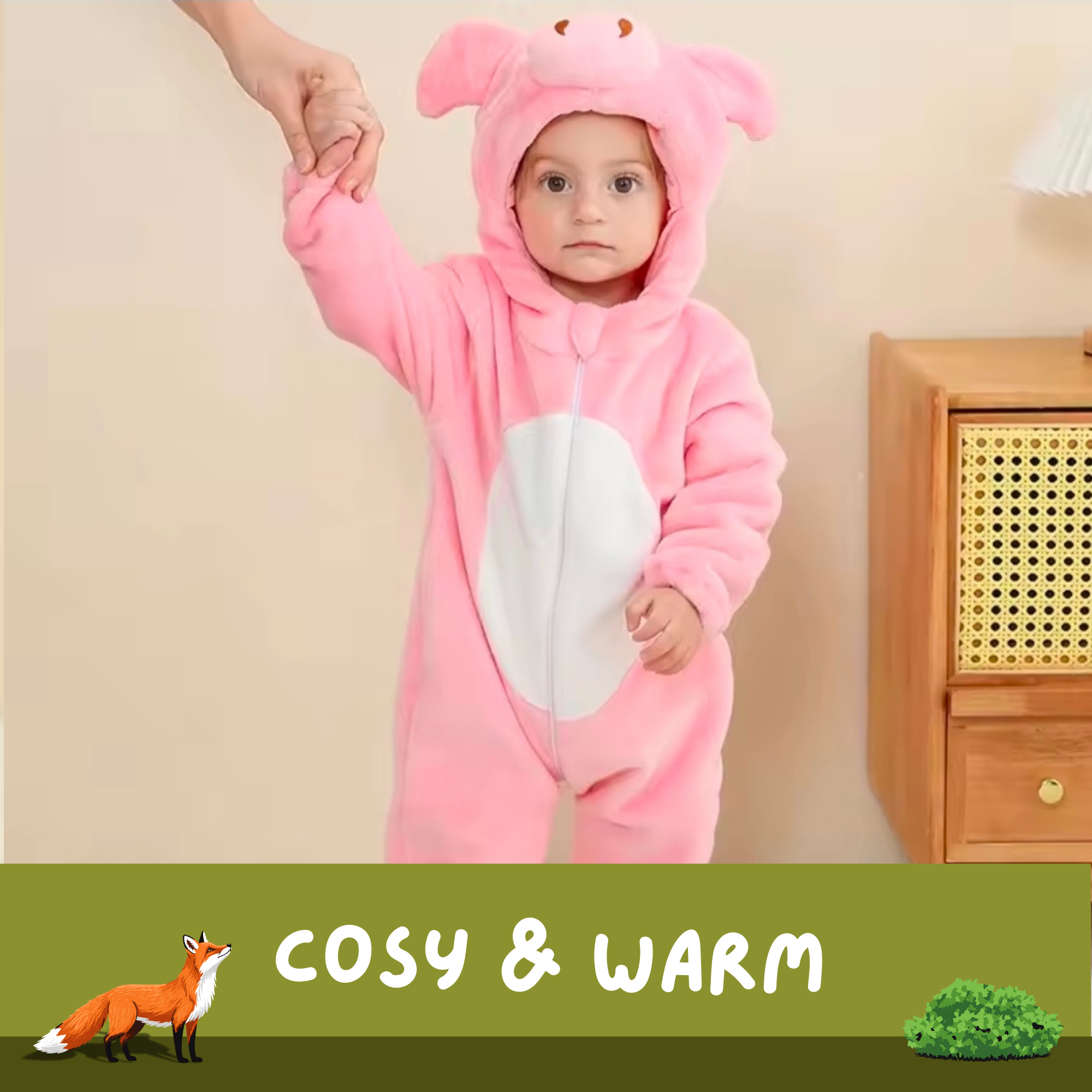 LittleBeats Pig Onesie